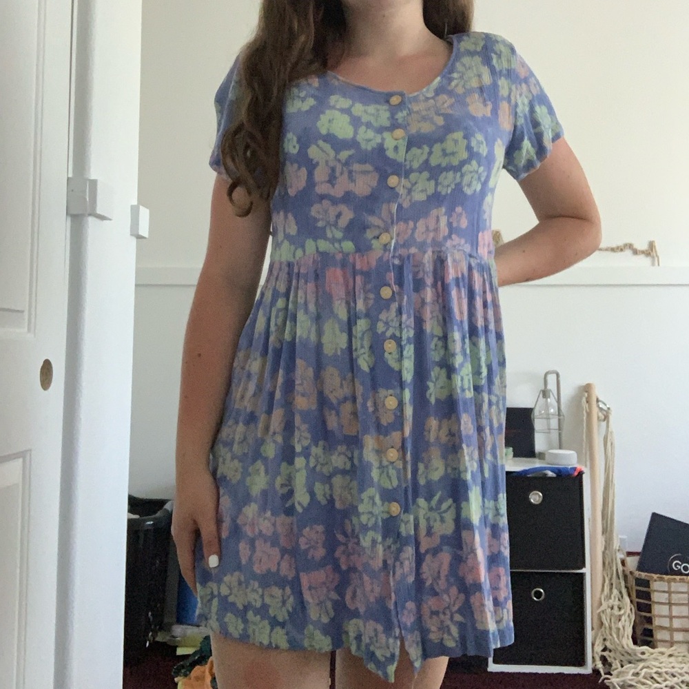 Vintage floral dress